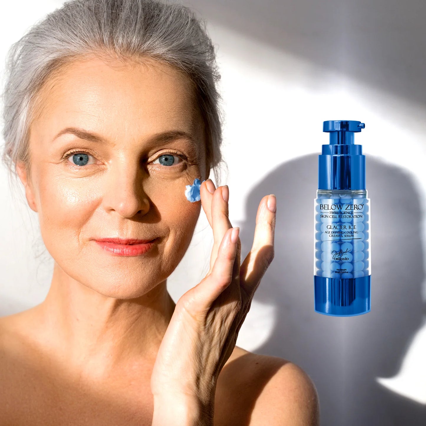 Below Zero Glacier Ice Age Defying Cooling Cream & Serum