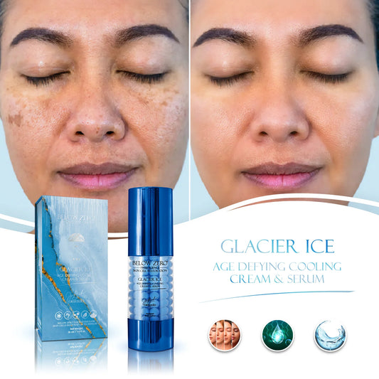 Below Zero Glacier Ice Age Defying Cooling Cream & Serum